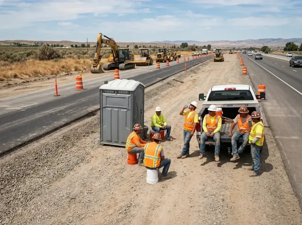 highway-road-construction-crew-007 — frequently asked questions, Porta Potty and Restroom Rentals in Knightdale, NC